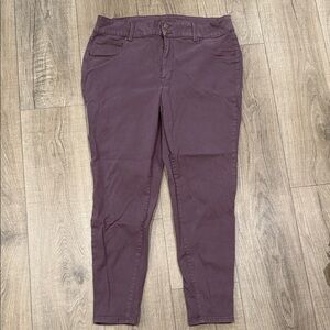 Maurices Purple Skinny Pants